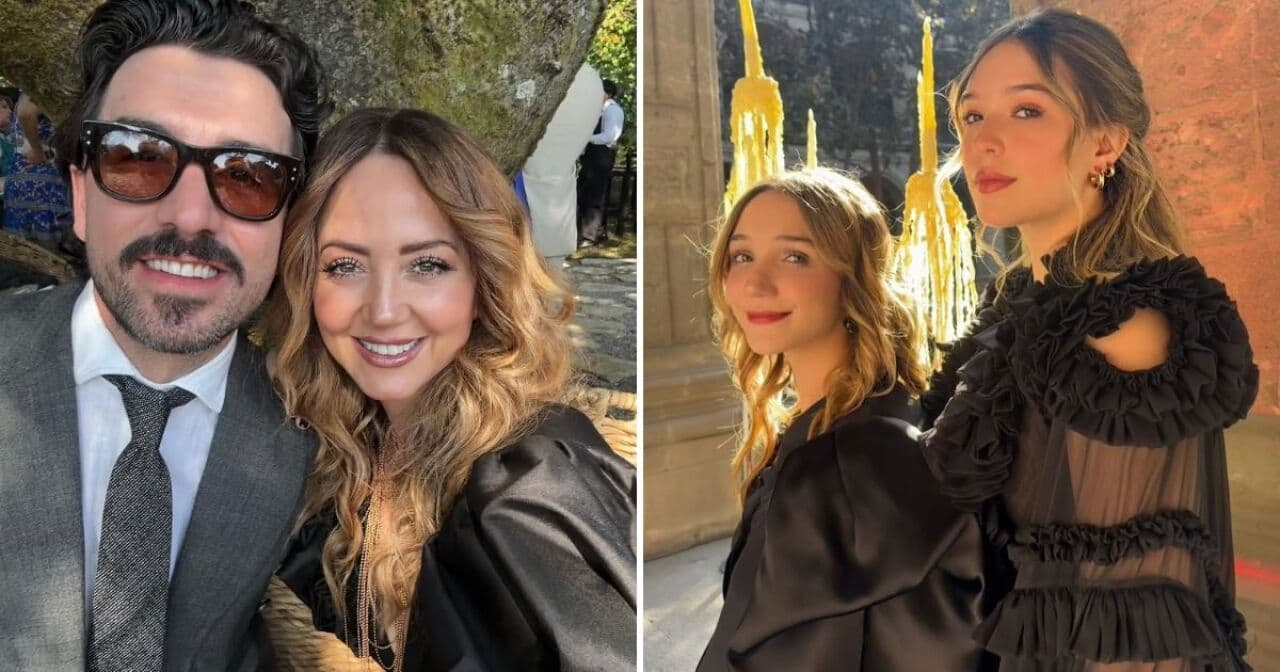 Luis Carlos Origel, novio de Andrea Legarreta, confiesa cómo se lleva con Erik Rubín y sus hijas