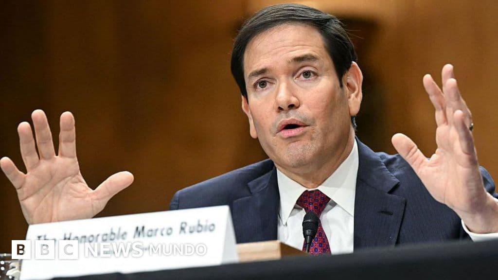 Marco Rubio asegura que EE.UU. no descarta el "uso de la fuerza" en Venezuela pero niega planes de un nuevo ataque