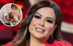 Mariana Echeverría celebra el bautizo de su bebé con lujosa fiesta | VIDEO