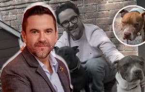 Mauricio Mancera adopta a perrito de 11 años tras conocer su historia: "Durante mucho tiempo Dragón fue invisible"