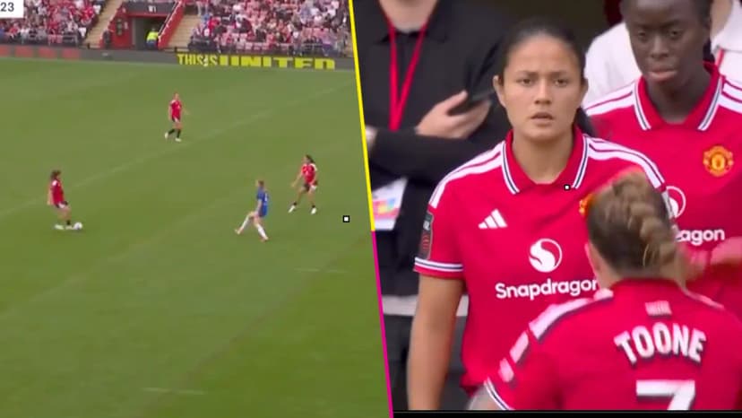 Momento histórico: La mexicana Rebeca Bernal debuta con Manchester United