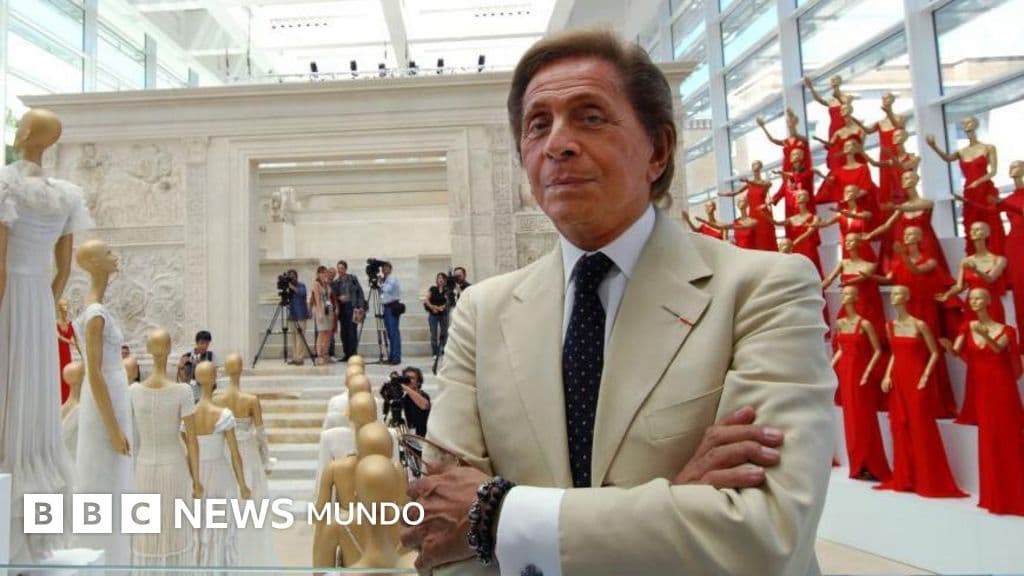 Muere a los 93 años el diseñador italiano Valentino, el "emperador de la moda"
