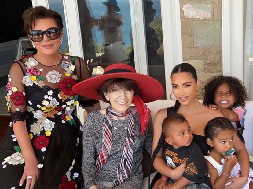 Muere Mary Jo, "MJ", la mamá de Kris Jenner y la matriarca del clan Kardashian, a los 91 años