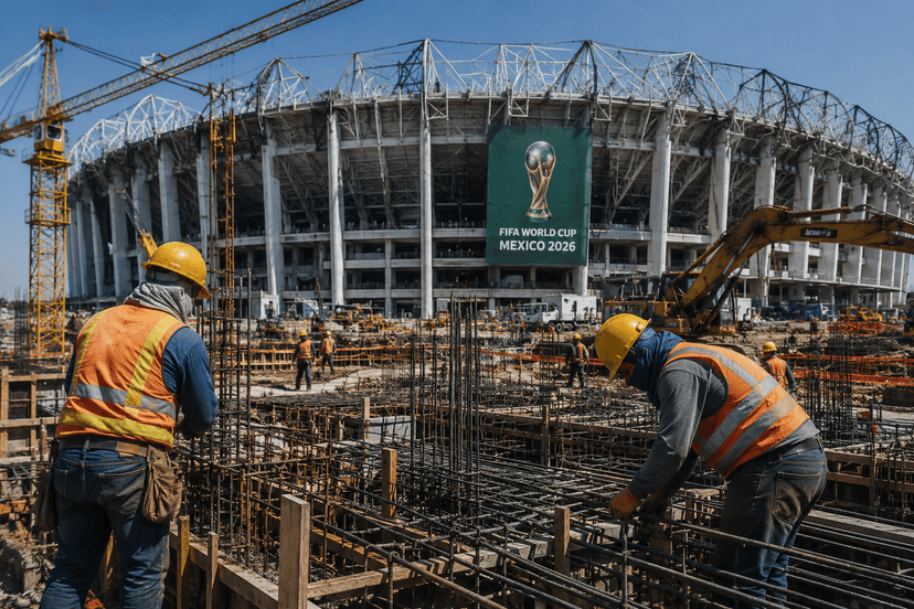 Mundial 2026 impulsa la construcción en México, pero ¿qué pasará después?