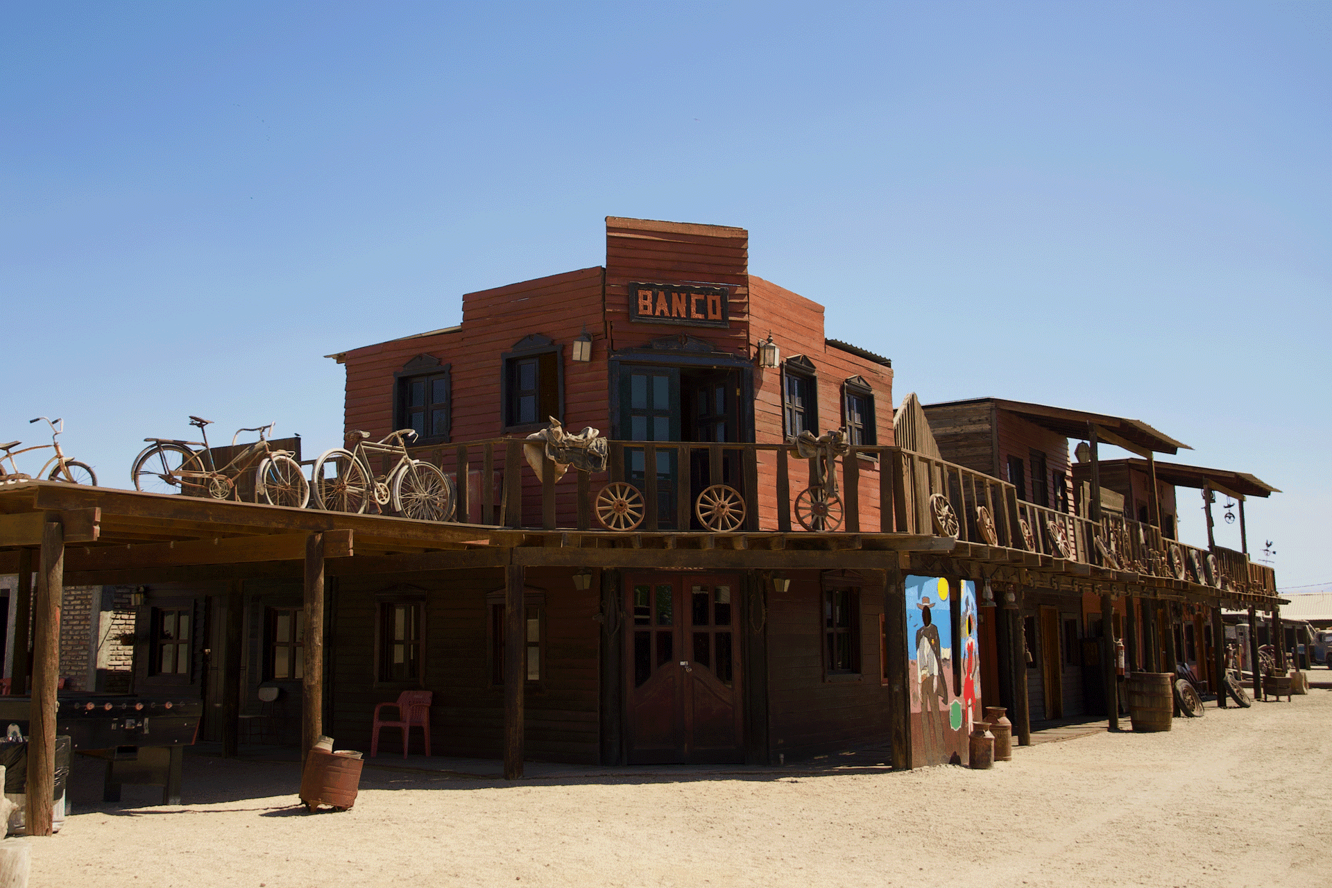 Museo Valle de Mexicali, gastronomía cachanilla en un escenario del viejo Oeste