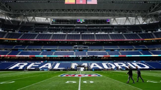 NFL volverá al Santiago Bernabéu para la temporada 2026... y más allá