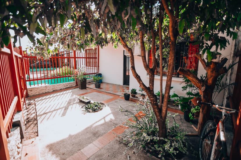 Ni cemento ni concreto: el suelo de los años 70 que vuelve a los patios para hacerlos más frescos y naturales
