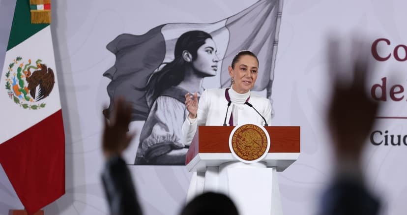 No hace falta la "Ley Esposa": Claudia; basta con acuerdo del INE sobre paridad, dice