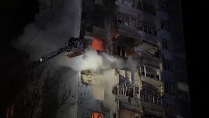 Noche de ataques masivos en Ucrania: varios muertos y decenas de heridos tras ofensiva rusa