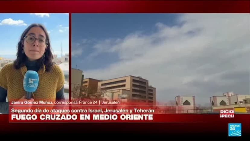 Nuevos ataques iraníes en Israel y explosiones masivas en Teherán