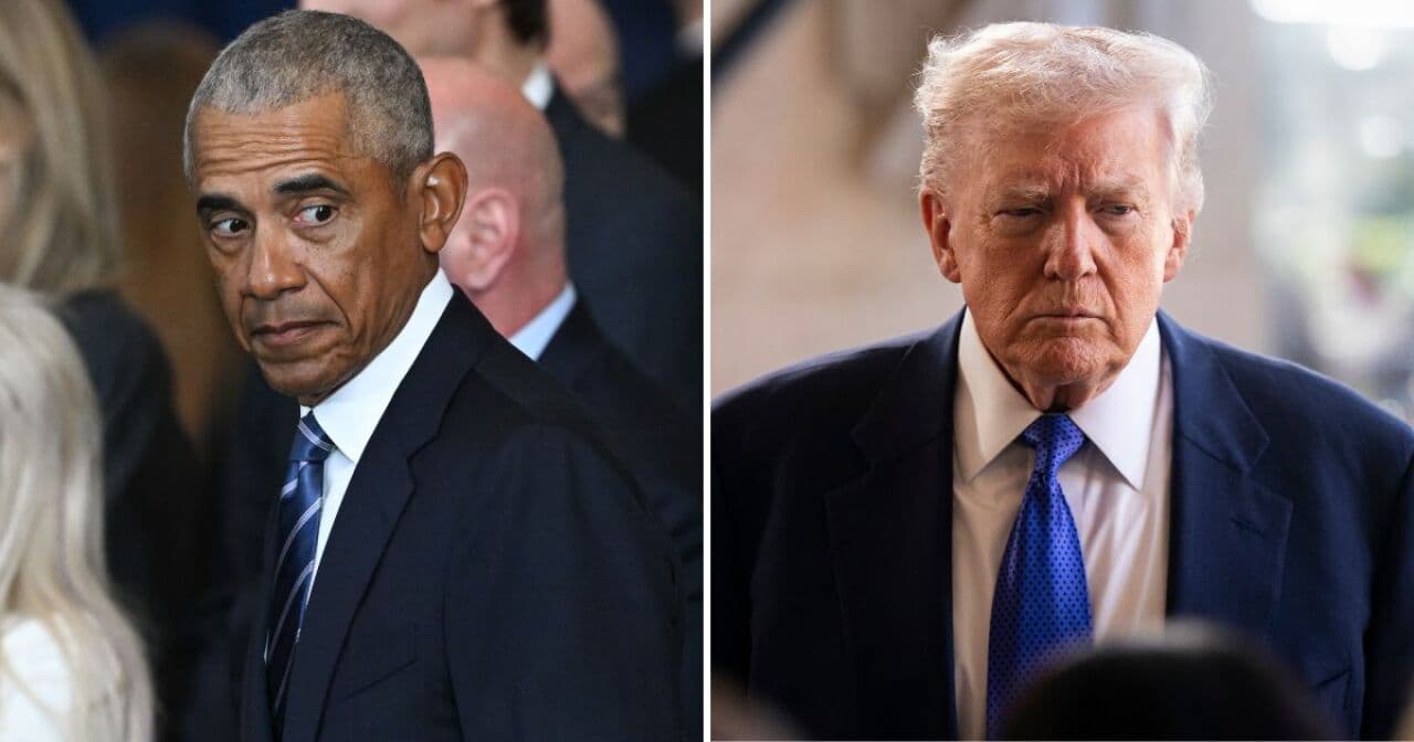 Obama responde al 'indignante video' que Donald Trump publicó contra ellos