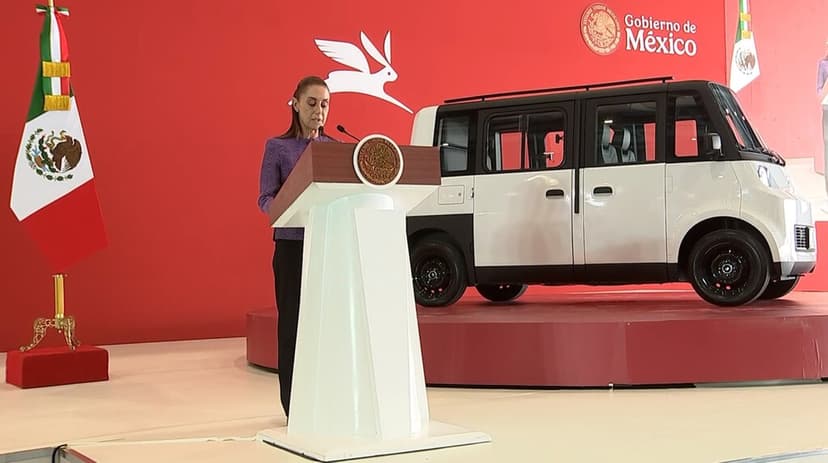 Olinia se presenta oficialmente en México: costará 150,000 pesos y podrá recargarse en cualquier toma de corriente convencional