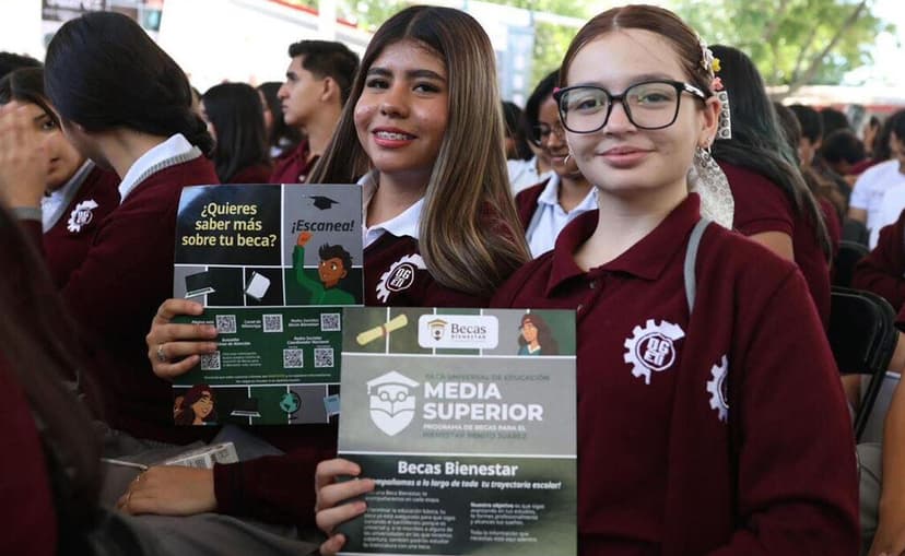 Pago doble para las Becas Benito Juárez y Jóvenes Escribiendo el Futuro, este es el calendario para abril 2026