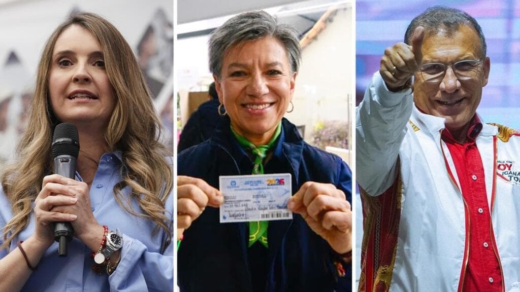 Paloma Valencia, Claudia López y Roy Barreras competirán con Iván Cepeda por la Presidencia de Colombia