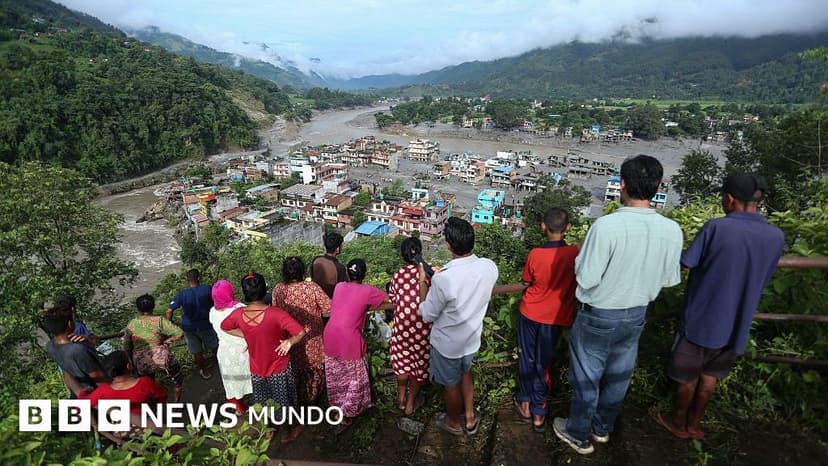 Por qué las imágenes de las inundaciones en Tíbet no se están mostrando en China y sabemos poco sobre las víctimas allí