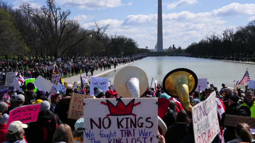 Protestas globales contra Trump: 'No Kings' anticipa asistencia récord pese al rechazo oficial