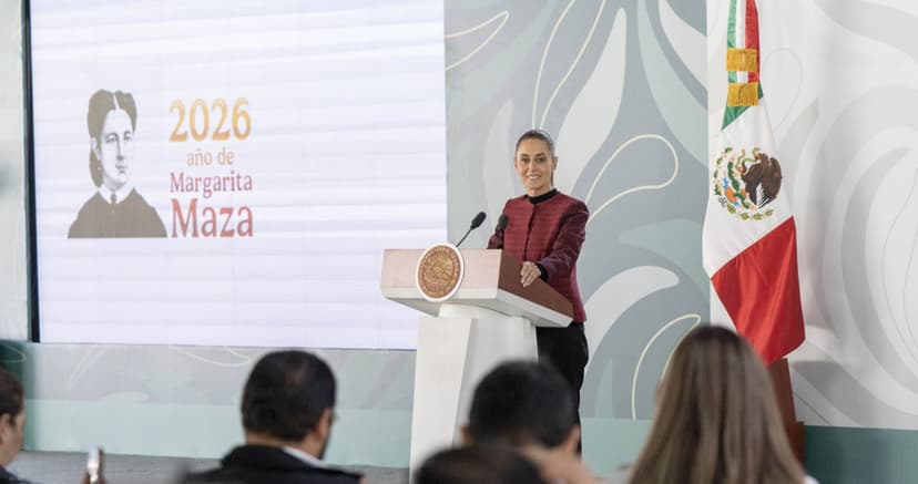 Qué bueno que Grupo Salinas decidió pagar lo que debe al SAT, celebra la Presidenta