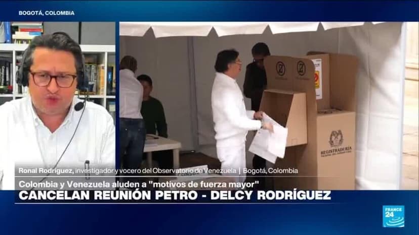¿Qué mensaje envia la cancelación de última hora de la reunión entre Colombia y Venezuela?