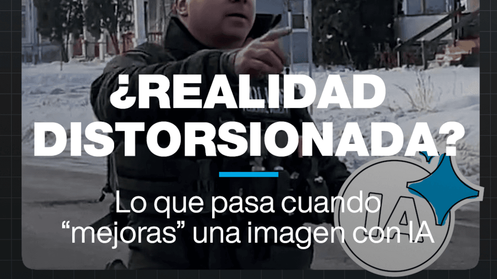 ¿Qué pasa cuando se "mejora" una imagen con inteligencia artificial?