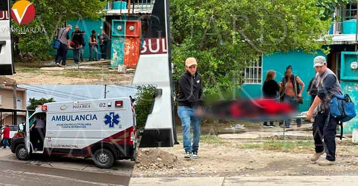 ¡Quedó inconsciente tras una caída, en el infonavit Las Gaviotas de Poza Rica!