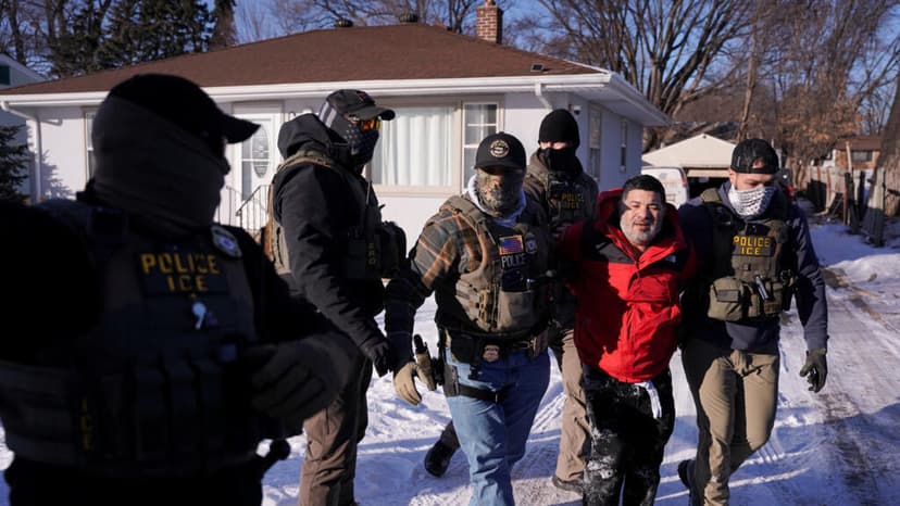 ¿Quiénes son los enmascarados del ICE, los ejecutores de la política migratoria de Trump?