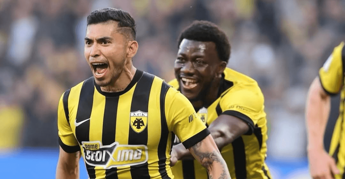 Revive el gol de Orbelín Pineda con el AEK Atenas
