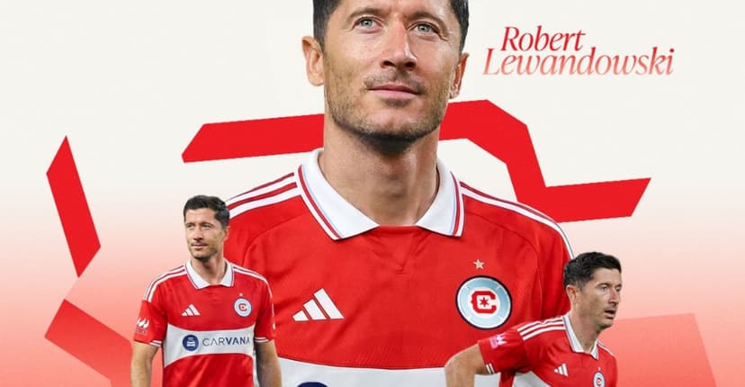 Robert Lewandowski se nos va a la MLS: Será jugador del Chicago Fire hasta 2028