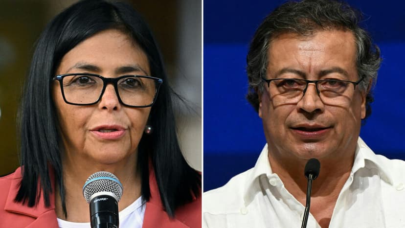 Rodríguez y Petro, la cita que no será: Venezuela suspende el encuentro por “razones de seguridad”