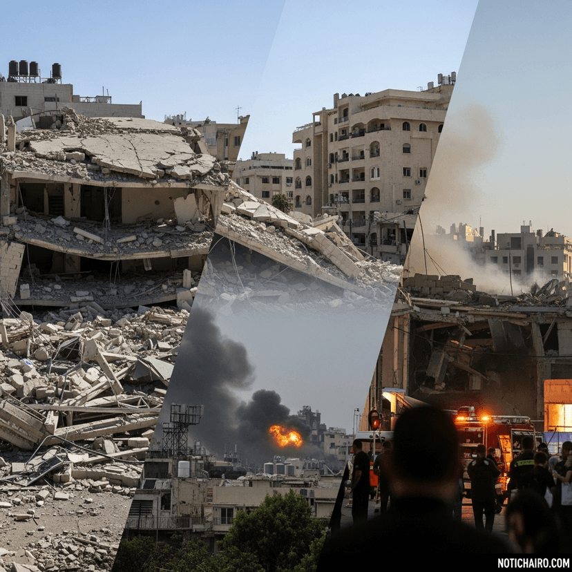 🔴 En directo: al menos 20 muertos en Shiraz, destrucción masiva en el sur de Beirut y explosiones en Tel Aviv