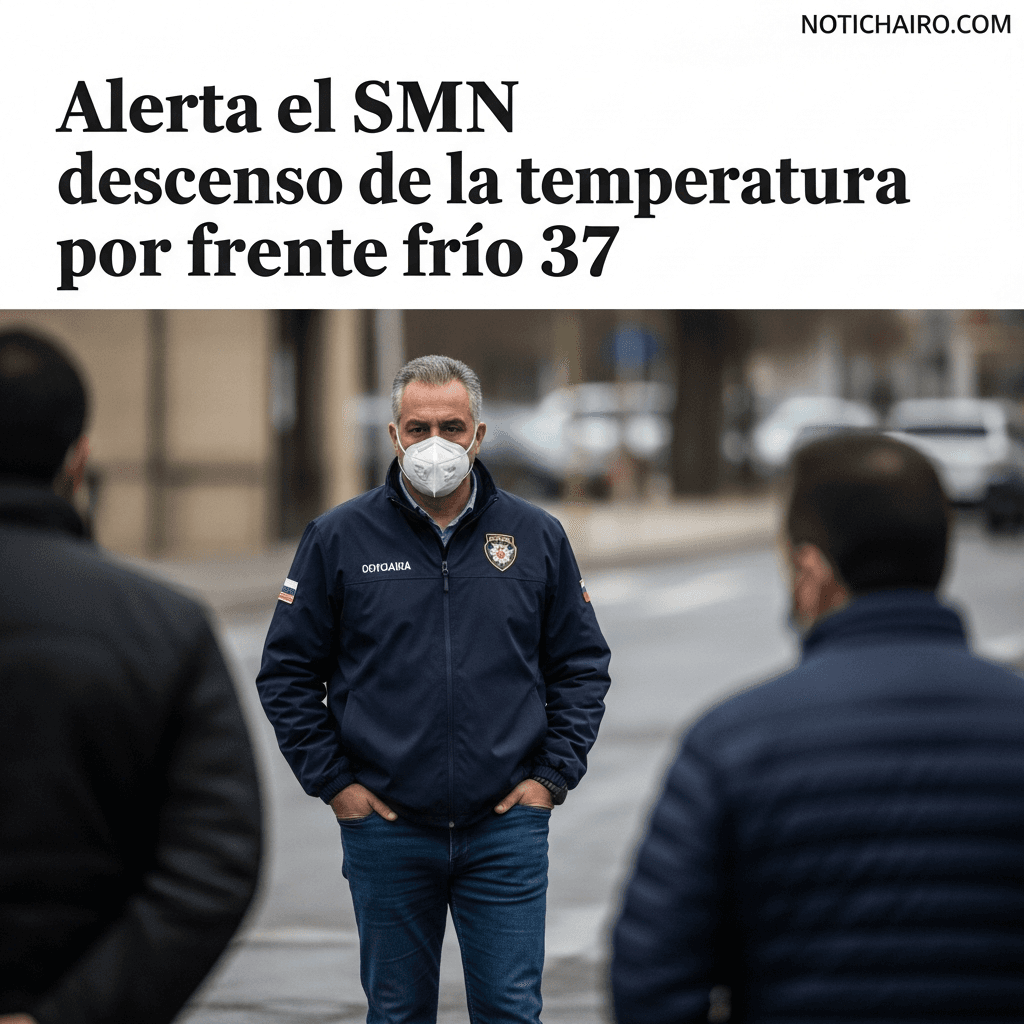 Alerta el SMN descenso de la temperatura por frente frío 37
