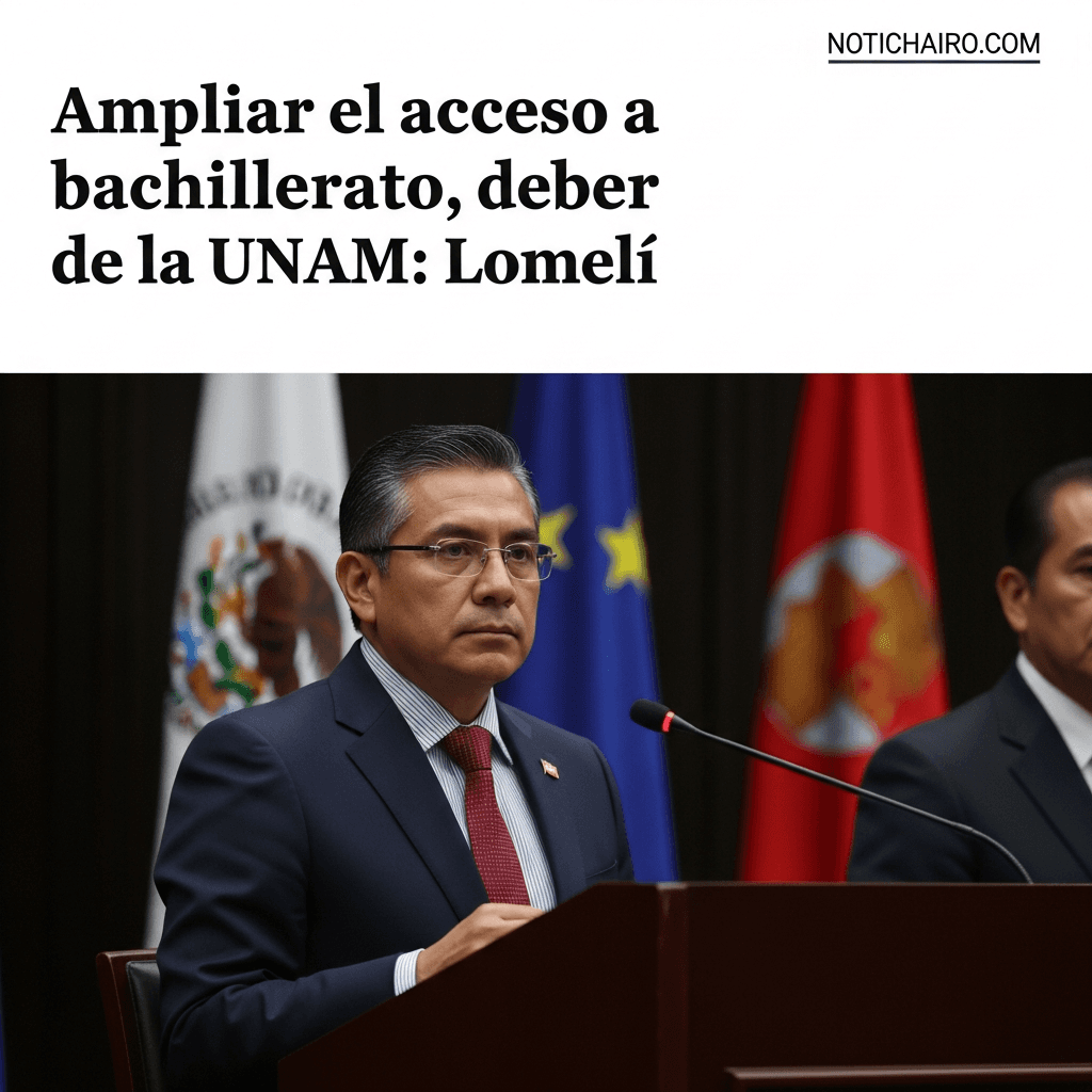 Ampliar el acceso a bachillerato, deber de la UNAM: Lomelí