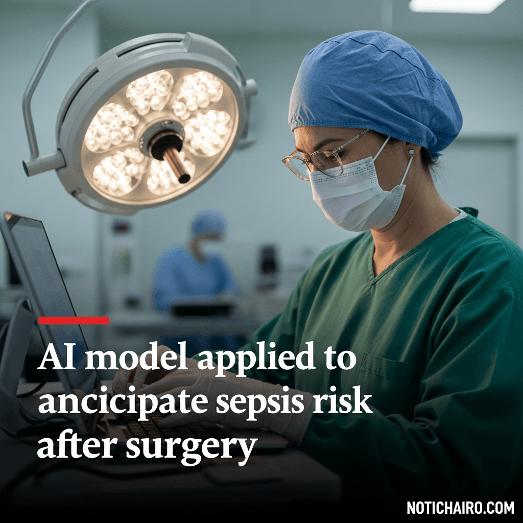 Aplican modelo de IA para anticipar riesgo de sepsis tras operación