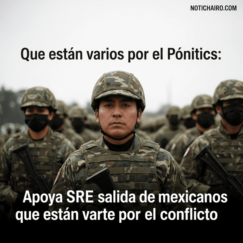 Apoya SRE salida de mexicanos que están varados por el conflicto