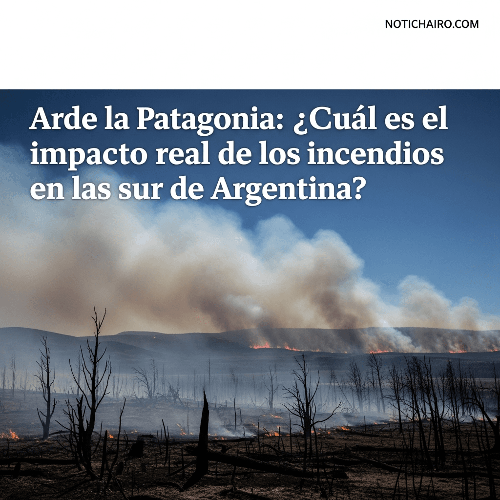 Arde la Patagonia: ¿Cuál es el impacto real de los incendios en el sur de Argentina?