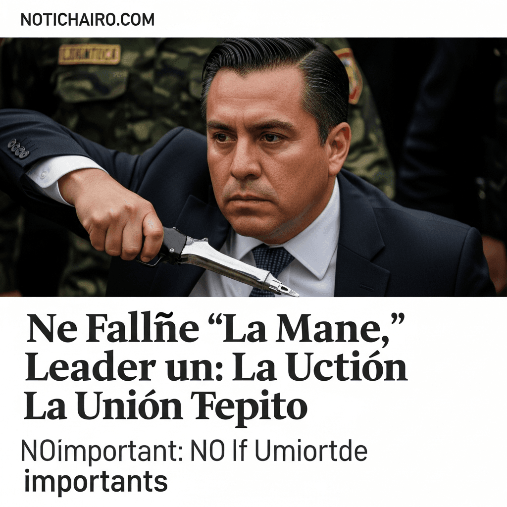 Cae La Mane, cabecilla de una facción de La Unión Tepito