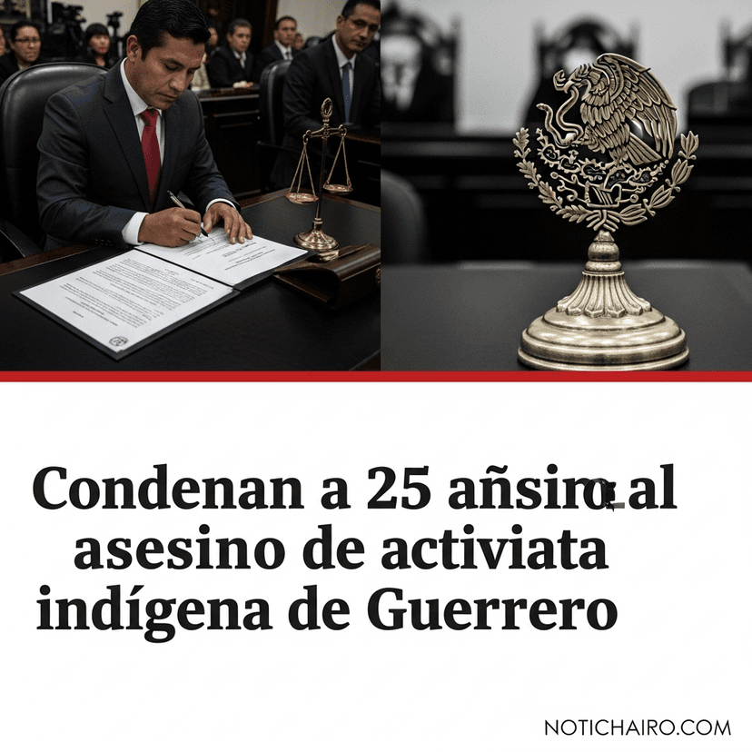 Condenan a 25 años al asesino de activista indígena de Guerrero