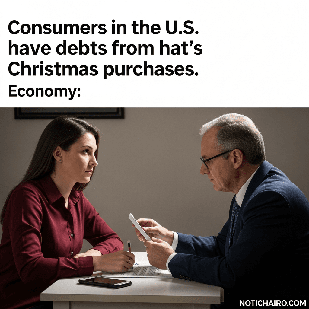 Consumidores en EU tienen deudas por las compras navideñas del año pasado