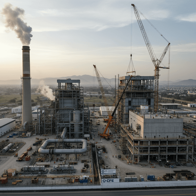 Conversión de la termoeléctrica de Tula será un hito para el país: CFE