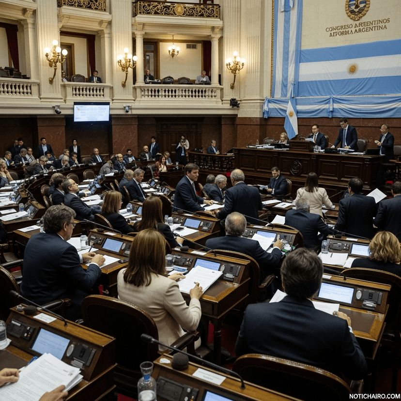 Diputados argentinos aprueban la polémica reforma laboral de Milei
