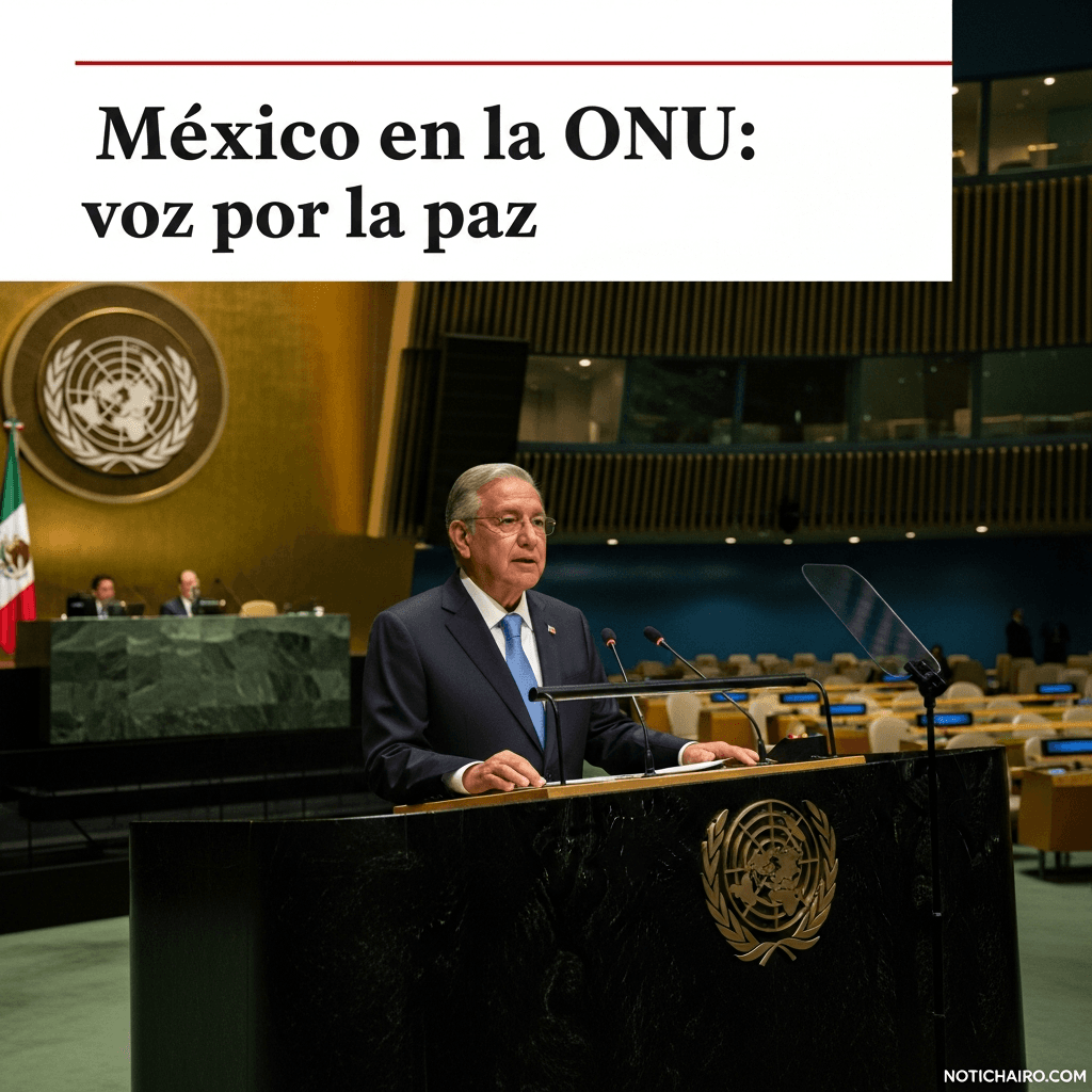 Editorial: México en la ONU: voz por la paz