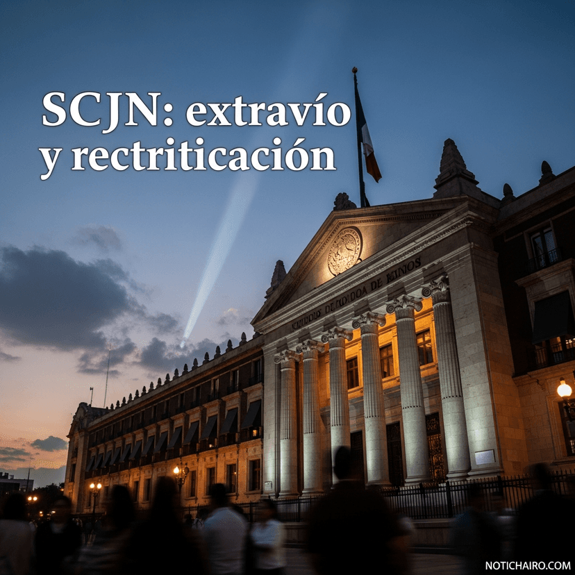 Editorial: SCJN: extravío y rectificación