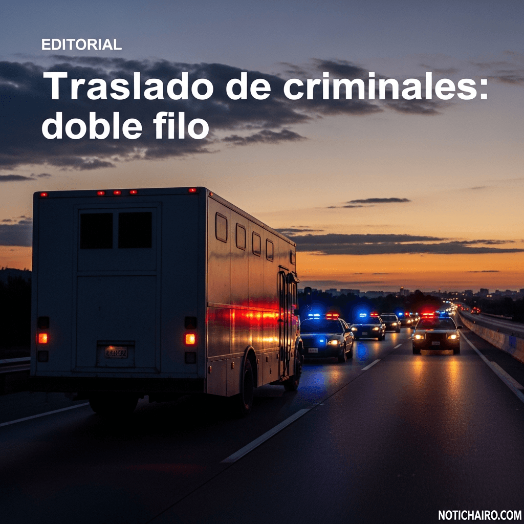 Editorial: Traslado de criminales: doble filo