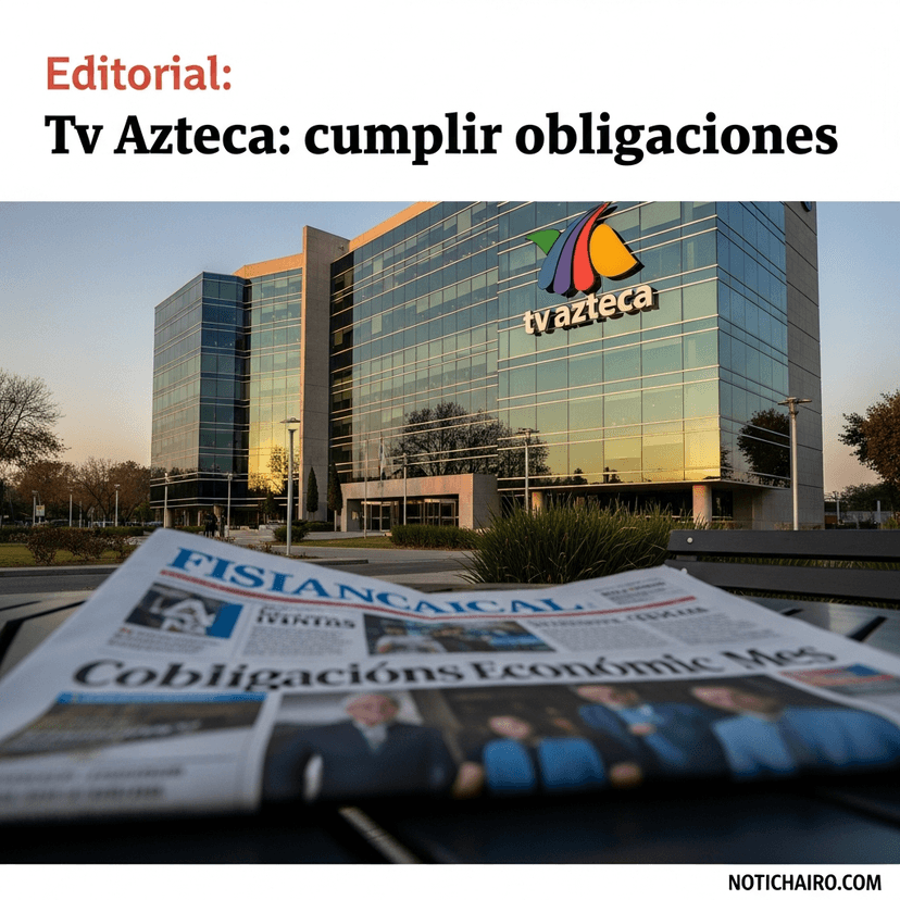Editorial: Tv Azteca: cumplir obligaciones