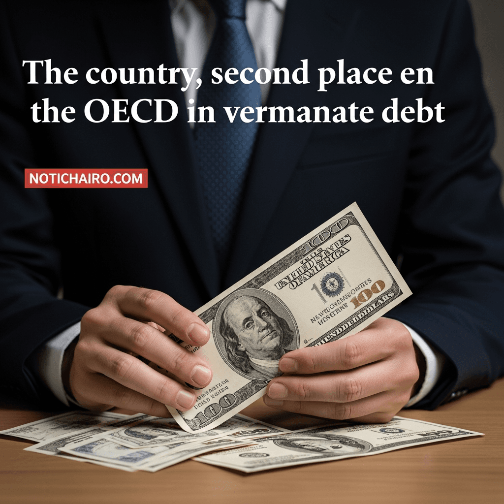 El país, segundo lugar de la OCDE en deuda a tasa fija