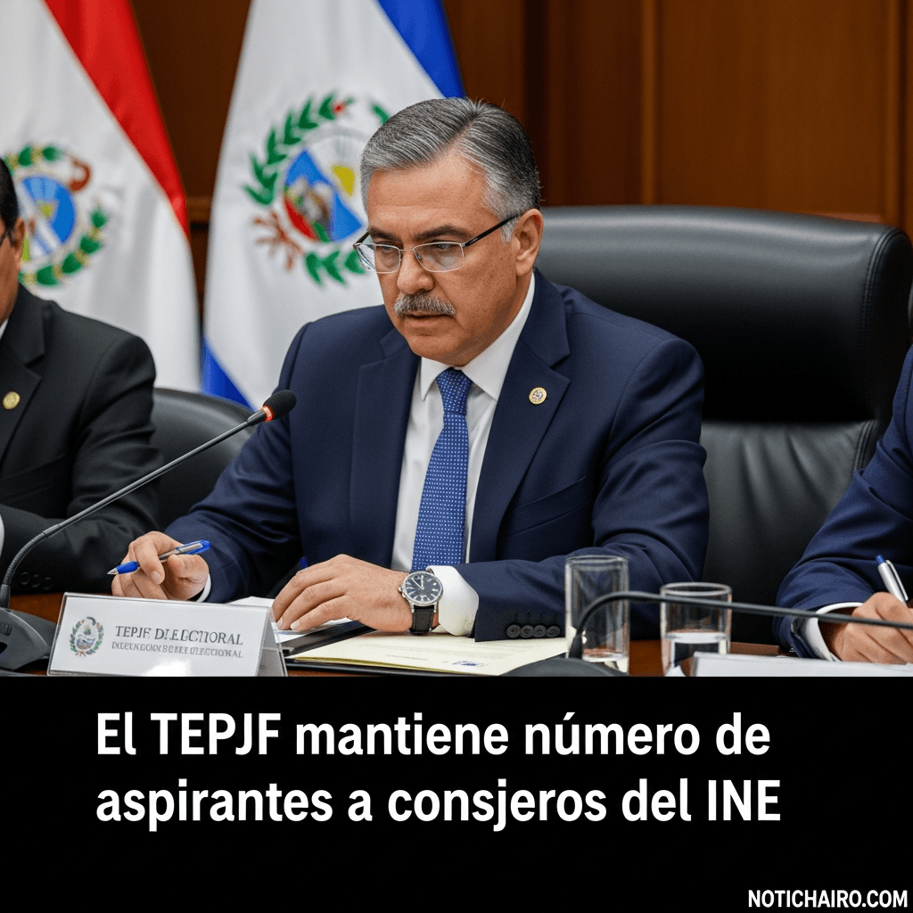 El TEPJF mantiene número de aspirantes a consejeros del INE