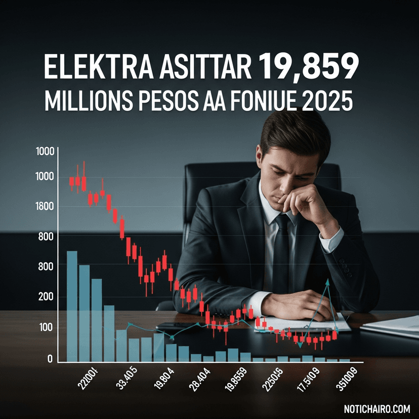 Elektra perdió 19 mil 859 mdp al final de 2025
