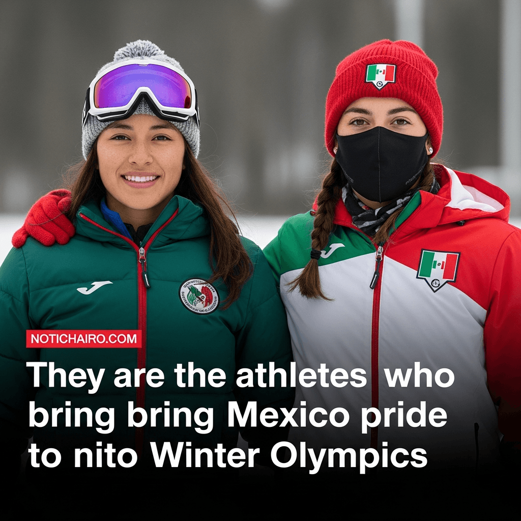 Ellos son los atletas que llevarán el orgullo mexicano a los Juegos Olímpicos de Invierno