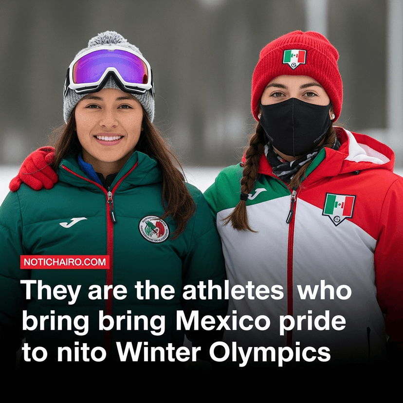Ellos son los atletas que llevarán el orgullo mexicano a los Juegos Olímpicos de Invierno