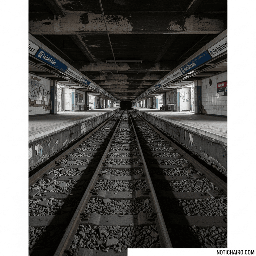 Estaciones del Metro, en abandono desde hace más de 10 años