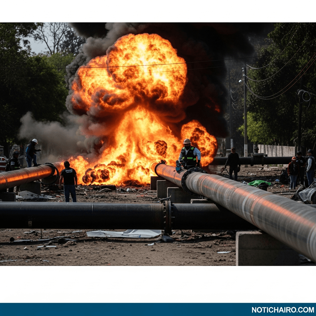 Estallido en ducto de Pemex en Oaxaca deja 3 muertos